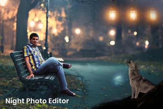 Night Photo Editor screenshot 1