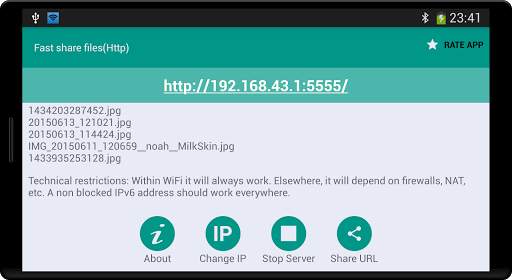 Fast share files(Http) screenshot 8