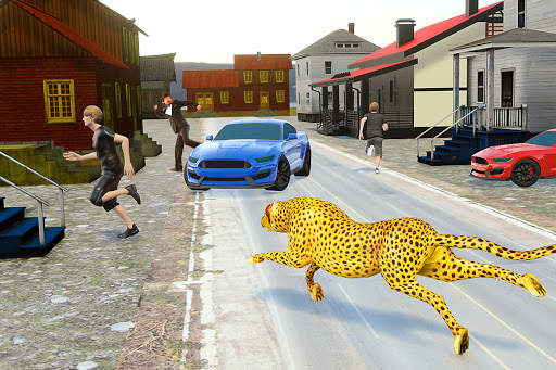 Leopard Survival:Endless Cheetah rush Animal Game screenshot 1