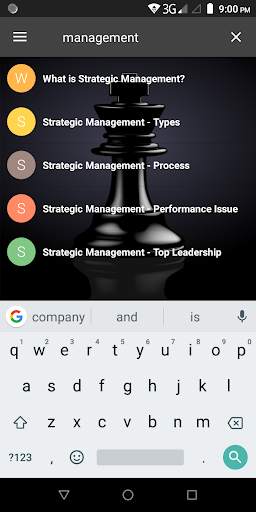 Strategic Management screenshot 7