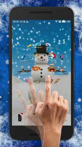 Snowman 3D Theme screenshot 4