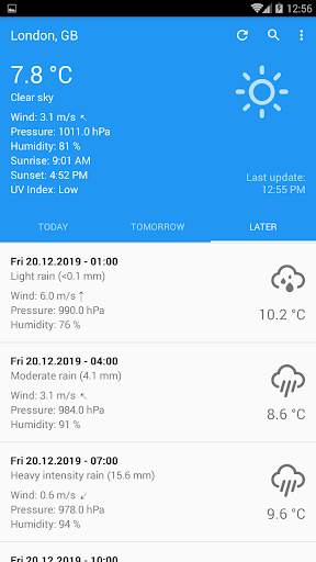 Weather скриншот 4
