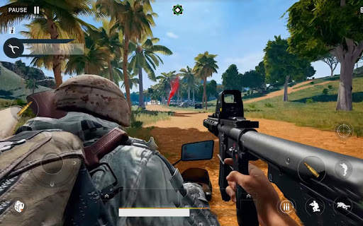 Survival Free Fire Squad Выживание 3D скриншот 4