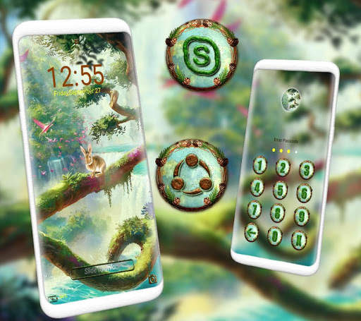 Dream Forest Launcher Theme screenshot 4
