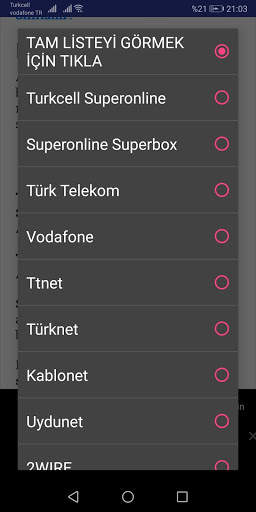 192.168.1.1 - 192.168.l.l Giriş / Login Admin WiFi screenshot 3