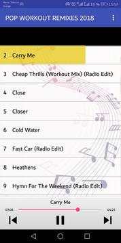 POP WORKOUT MUSIC REMIXES 2018 screenshot 1