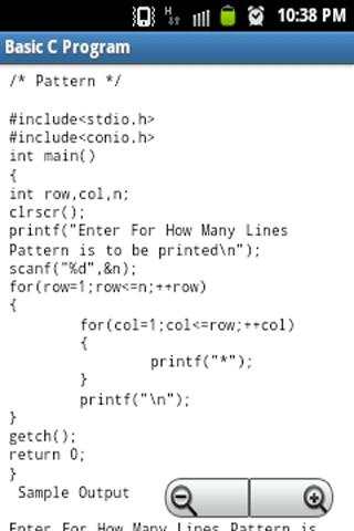 Basic C Programs скриншот 3