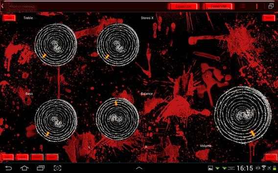 Poweramp Skin True Blood screenshot 8