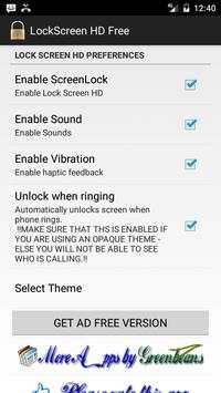 Lock Screen HD Free screenshot 7