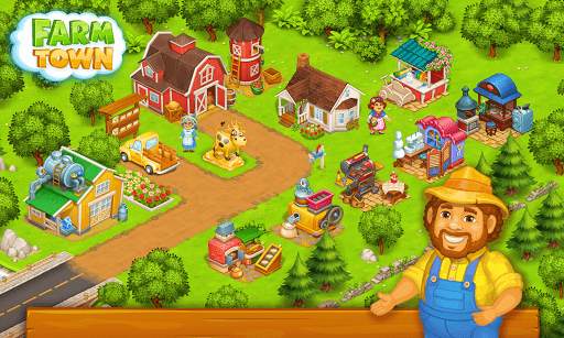 Farm Town: Happy farming Day & food farm game City screenshot 6
