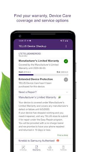 TELUS Device Checkup® 3 تصوير الشاشة
