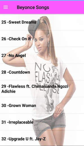 Beyonce Songs Offline (41 songs) screenshot 6