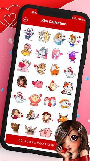 Love Stickers - 3d Stickers for whatsapp screenshot 1