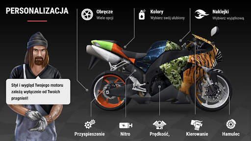 Racing Fever: Moto screenshot 4