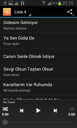 Turkish Music Top 50 screenshot 6