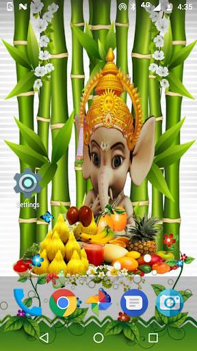 Eating Ganesha Live Wallpaper screenshot 8