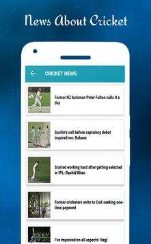 Cricket LIVEscores screenshot 5
