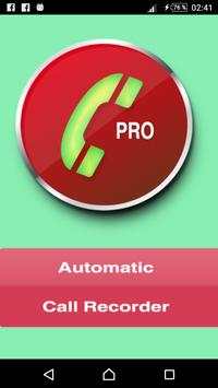 Automatic call recording 2017 screenshot 1