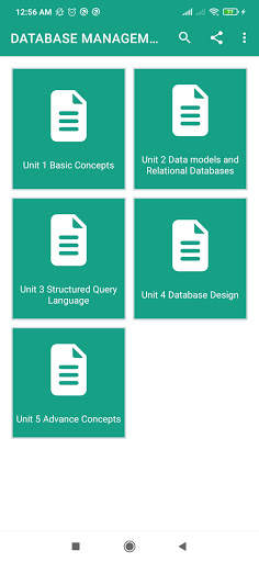 DATABASE MANAGEMENT SYSTEM скриншот 1