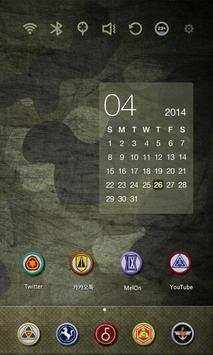 Military Look Launcher Theme screenshot 2