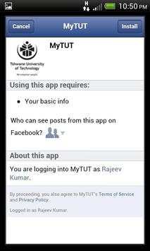 myTUT screenshot 4