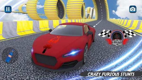 Muscle Car Race: Impossible Tracks Car Racing Game screenshot 7