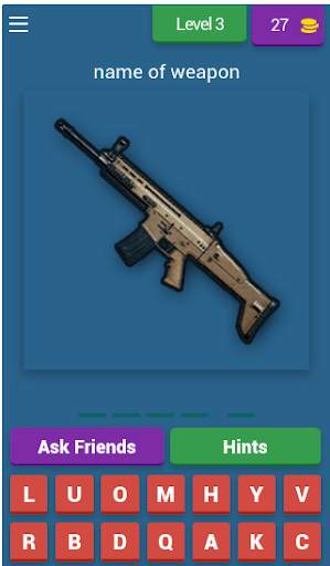 Pubg Mobile Guns Quiz 2 screenshot 4