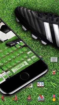 Sepak Bola Piala Dunia Keyboard Tema screenshot 3