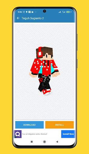 All Youtuber Skins for Minecraft PE screenshot 5