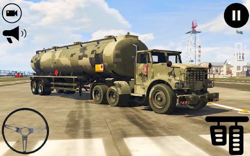 US Army Truck Driving Games 3d screenshot 1