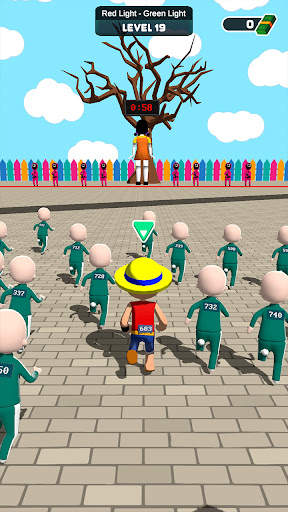 Squid Game Candy Challenge screenshot 1