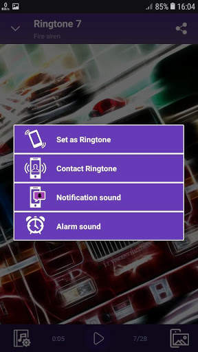 Fire siren sounds Ringtones and Wallpapers screenshot 5