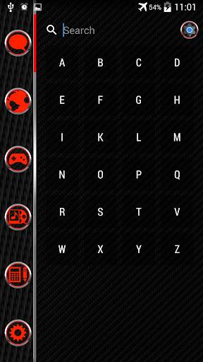 Smart Launcher Theme Carbon screenshot 8