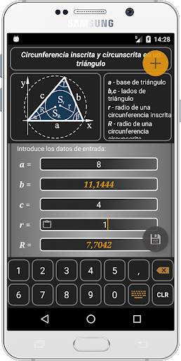 Geometryx: Geometría Cálculos screenshot 6