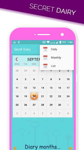 Secret Diary With Lock 7 تصوير الشاشة