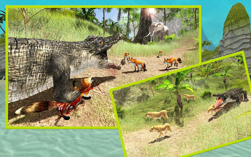 Crocodile Simulator Attack Game 3D screenshot 4
