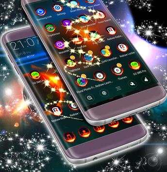 Deep Space Launcher Theme screenshot 2