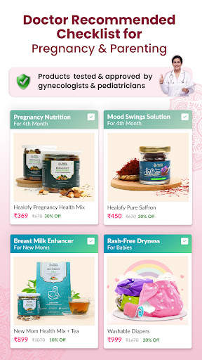 Healofy -Pregnancy & Parenting screenshot 2