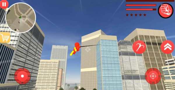 Iron Stickman Rope Hero screenshot 4