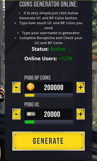 Free Uc & Diamond screenshot 2