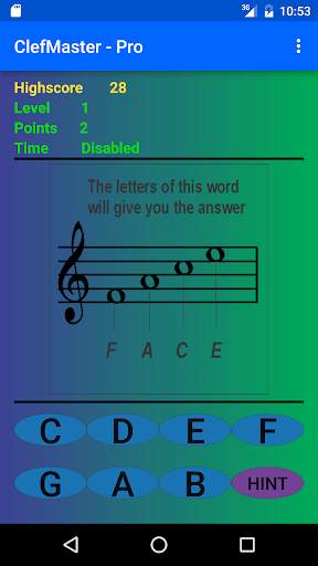Clef Master - Music Note Game screenshot 2