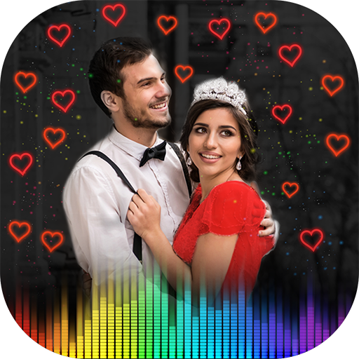 Romantic Video Maker With Song - Love Video Status icon