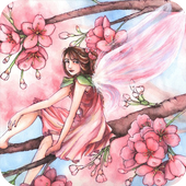 Pink Fairy Wallpaper icon