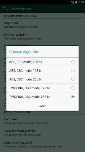 Encryption Manager Lite screenshot 7