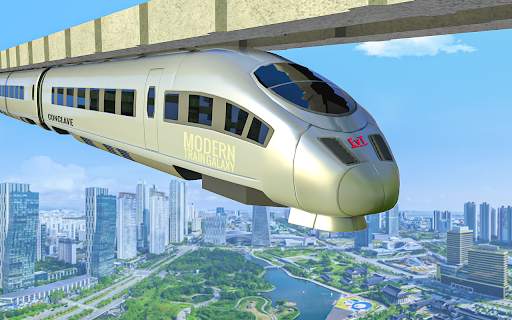 Modern Train Driver Train Game screenshot 1