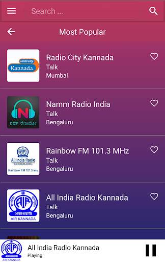 A2Z Kannada FM Radio | 30  Radios | Music & Songs screenshot 2