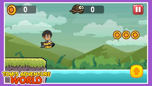 Tom's Adventure World - Running Game screenshot 2