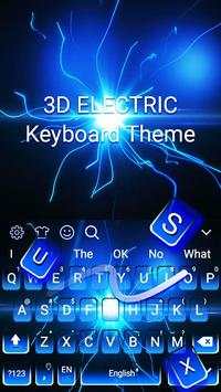 3D Electric Keyboard Theme screenshot 3