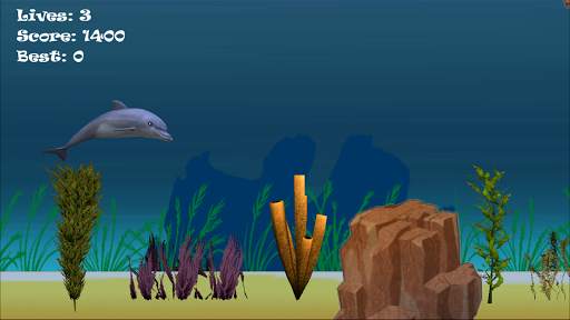 Hungry Dolphin Adventure Game screenshot 3