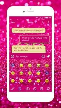 Glitter SMS themes - Message for Girls screenshot 4